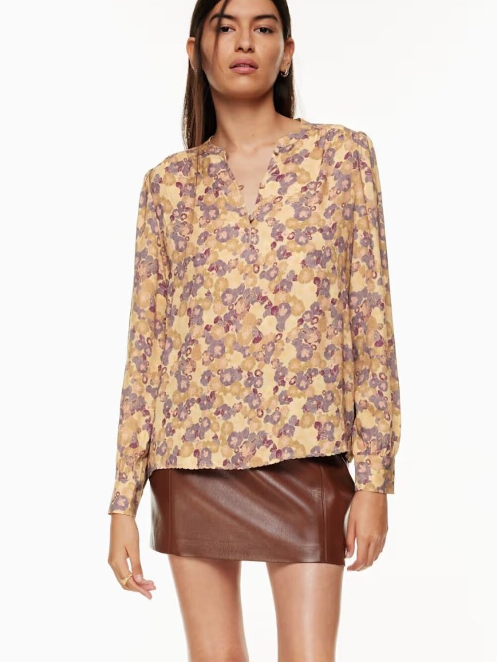 Aritzia Wilfred Ava Blouse XS NWOT